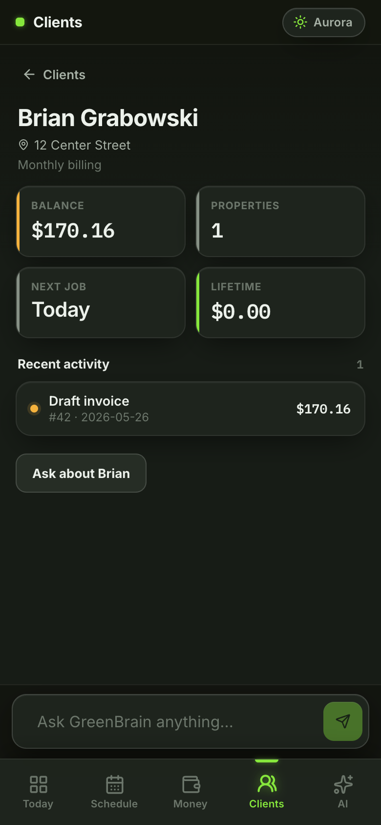 Client record